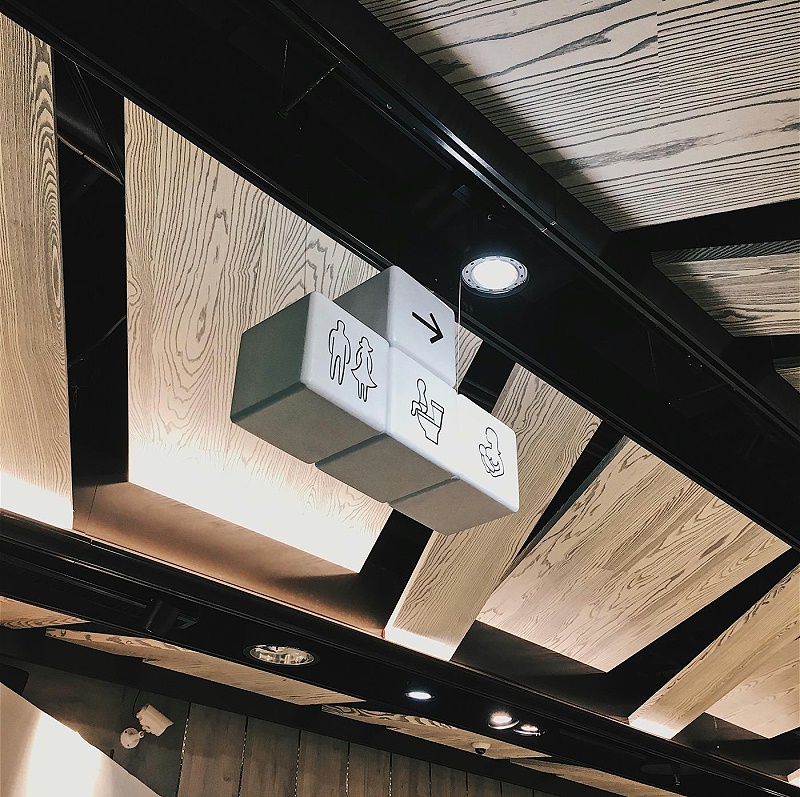 這一個(gè)商場(chǎng)標(biāo)志牌大伙都可以多看兩眼6